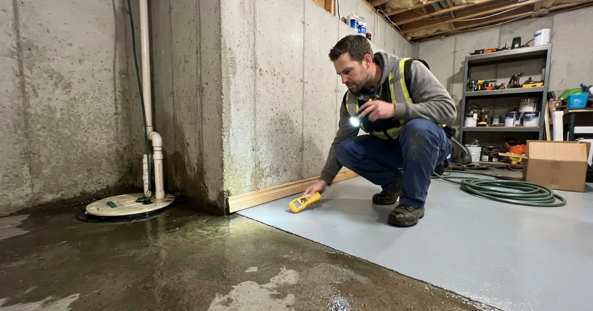 Basement flooding and epoxy floors: what to do and when to recoat
