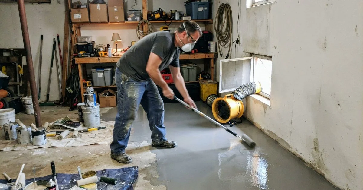 Is epoxy flooring safe indoors? VOCs, fumes and ventilation explained